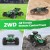 1:18 RC Car – High-Speed Off-Road Remote Control Car with LED Lights, 40KM/H Drift