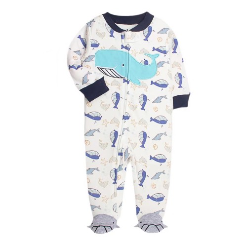 Newborn Baby Romper 100% Cotton – Long Sleeve Cartoon Jumpsuit for Boys & Girls