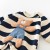 MILANCEL One Piece Baby Rompers – Thicken Lining Striped Bear Outfit for Autumn