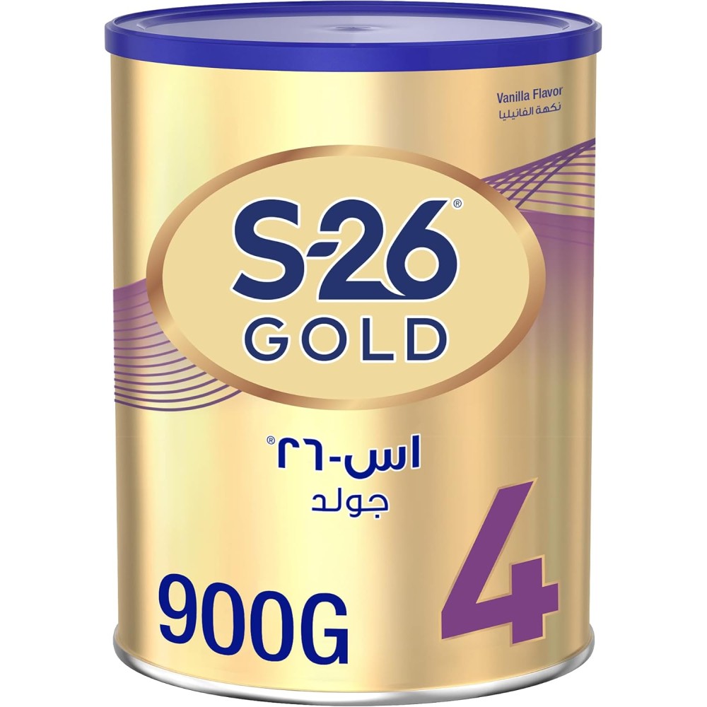 Nestlé S26 Gold Stage 4 Growing Up Formula (900g) - For Ages 3 to 6 Years