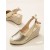 Wedges Sandals for Women - Closed Toe Espadrille Bandage Style Shoes