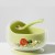 Food Grade Silicone Baby Feeding Bowl & Spoon Set – Solid Color, Waterproof & Durable