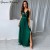 Elegant Backless Sequin Corset Maxi Dress – Perfect for Parties and Bridesmaids