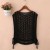 Sexy Summer Crochet Knitted Vest – Lace-Up Hollow Out Sleeveless Top for Women