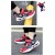 Disney Boys' Casual Spider-Man Shoes – Red & Black PU Leather Cartoon Sneakers (Size 26-38)