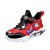 Disney Boys' Casual Spider-Man Shoes – Red & Black PU Leather Cartoon Sneakers (Size 26-38)