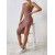 2024 Summer Women's Sexy Tank Top Dress – Sleeveless Split Long Dress, Slim Fit