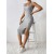 2024 Summer Women's Sexy Tank Top Dress – Sleeveless Split Long Dress, Slim Fit