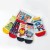 3 Pairs Boys' Cartoon Summer Socks – Breathable Cotton Mesh Medium-Length Tube Socks