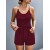 Spaghetti Strap Sleeveless Playsuit – Sexy Chain Romper for Women Summer 2024