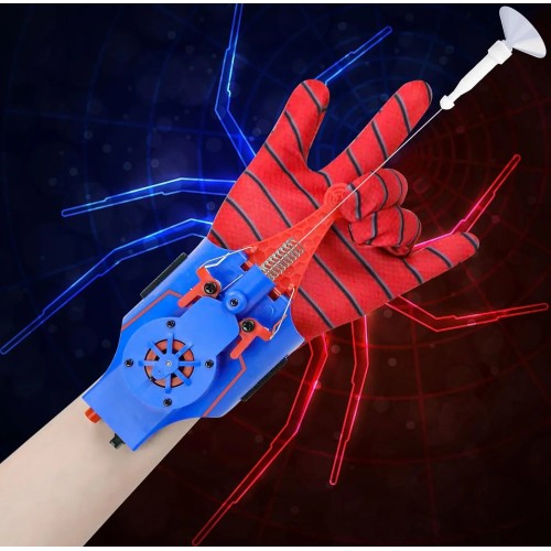 Marvel Legends Spider-Man Web Wrist Launcher – Cosplay Accessories, Peter Parker Prop Toys