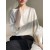 Women’s O-Neck Batwing Sleeve Satin Tee – Casual Y2K Summer T-Shirt