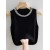 Korea Knitted Vests Women’s Beaded Tank Top – Summer Casual Sleeveless Fashion