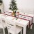 Christmas Table Runner, Santa Linen Cover (33x178 cm), Wrinkle-Free Holiday Décor