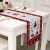 Christmas Table Runner, Santa Linen Cover (33x178 cm), Wrinkle-Free Holiday Décor