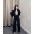 High Street Two-Piece Hoodie & Pants Set for Women – Casual Autumn/Winter Suit