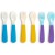 Munchkin ColorReveal Color Changing Toddler Forks & Spoons, 6-Pack – Multicolor Utensils for Kids