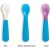 Munchkin ColorReveal Color Changing Toddler Forks & Spoons, 6-Pack – Multicolor Utensils for Kids