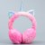 Cute Unicorn Earmuffs for Kids & Women – Fluffy Cat Ear Warmer Headband