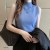 Spring & Summer Women's Sleeveless Tops - Casual Solid Knit Blouses