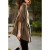 Vintage Plaid Woolen Poncho Coat for Women – Elegant V-Neck Cape Jacket, Office & Casual Chic