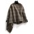 Vintage Plaid Woolen Poncho Coat for Women – Elegant V-Neck Cape Jacket, Office & Casual Chic