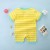 Baby Stripe Jumpsuit – Short Sleeve, Lightweight Newborn Romper for Summer