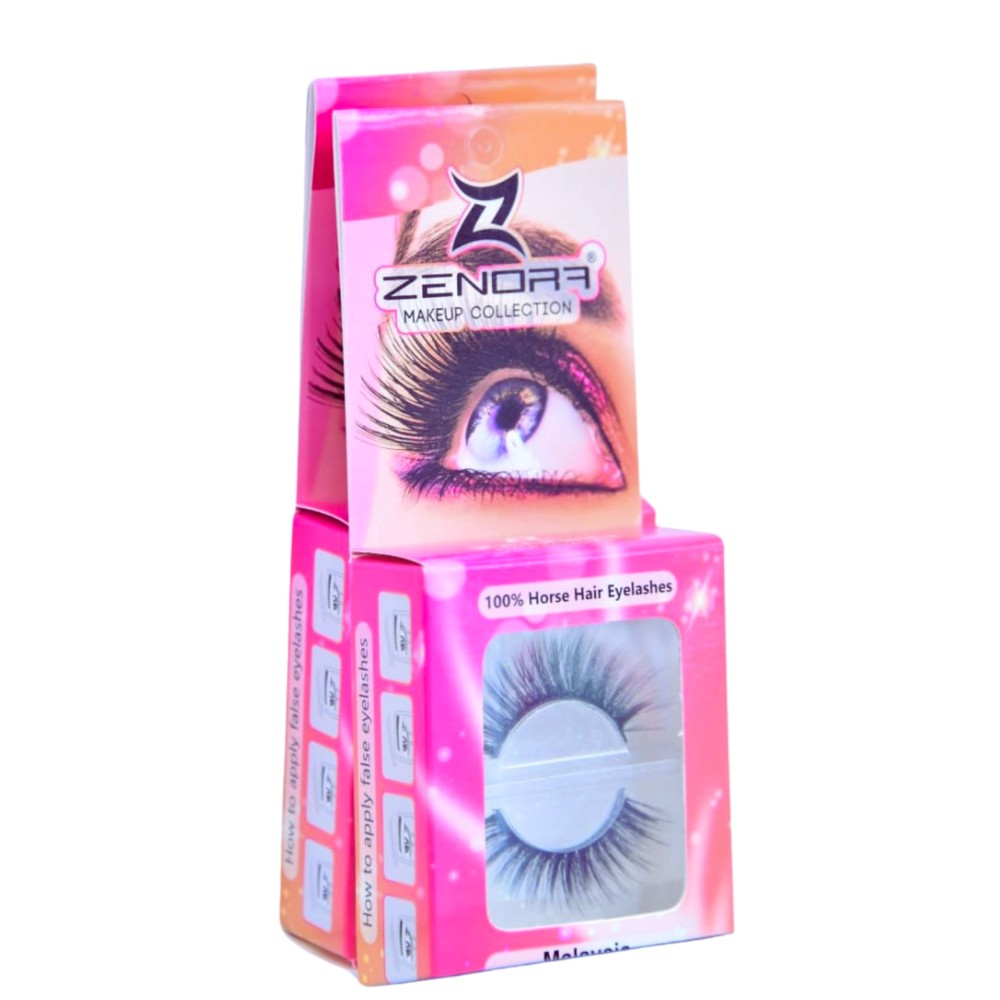 Zenora 100% Horse Hair Eyelashes | Luxurious & Natural Volume