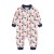 Baby Romper - 100% Cotton Christmas Cartoon Zipper Jumpsuit (3-18M)